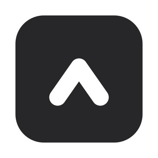 Infina app icon, charcoal