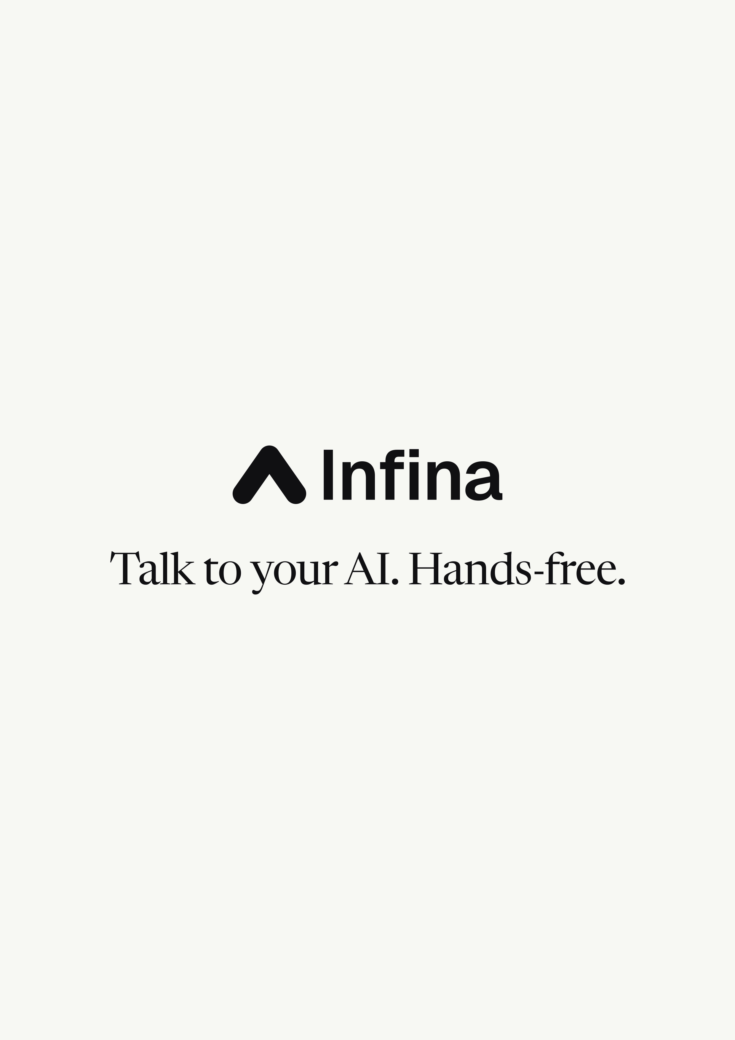 Infina a4 poster image